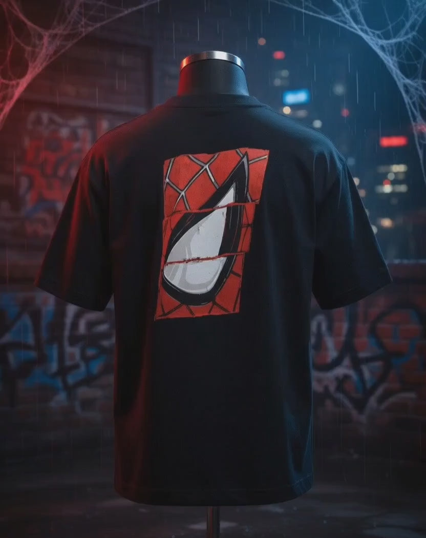 Broken Web Eye Tee Oversized