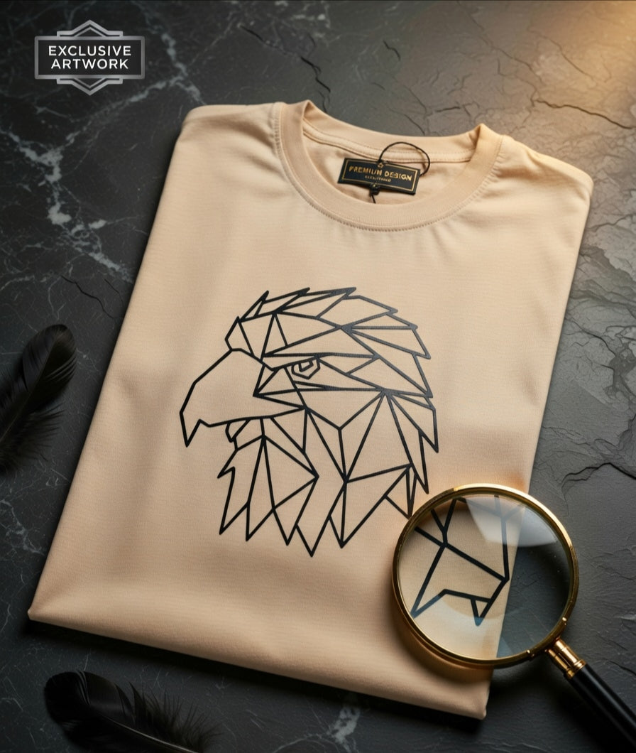 Monochrome Eagle Art Unisex Classic T-Shirt