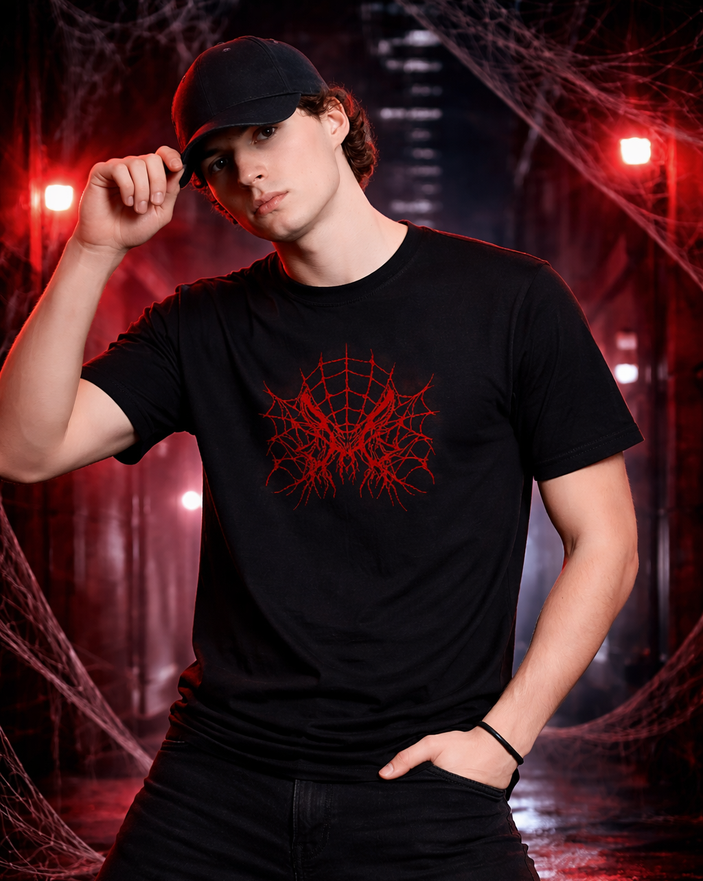 Midnight Spider Graphic Tee Unisex Standard T-Shirt